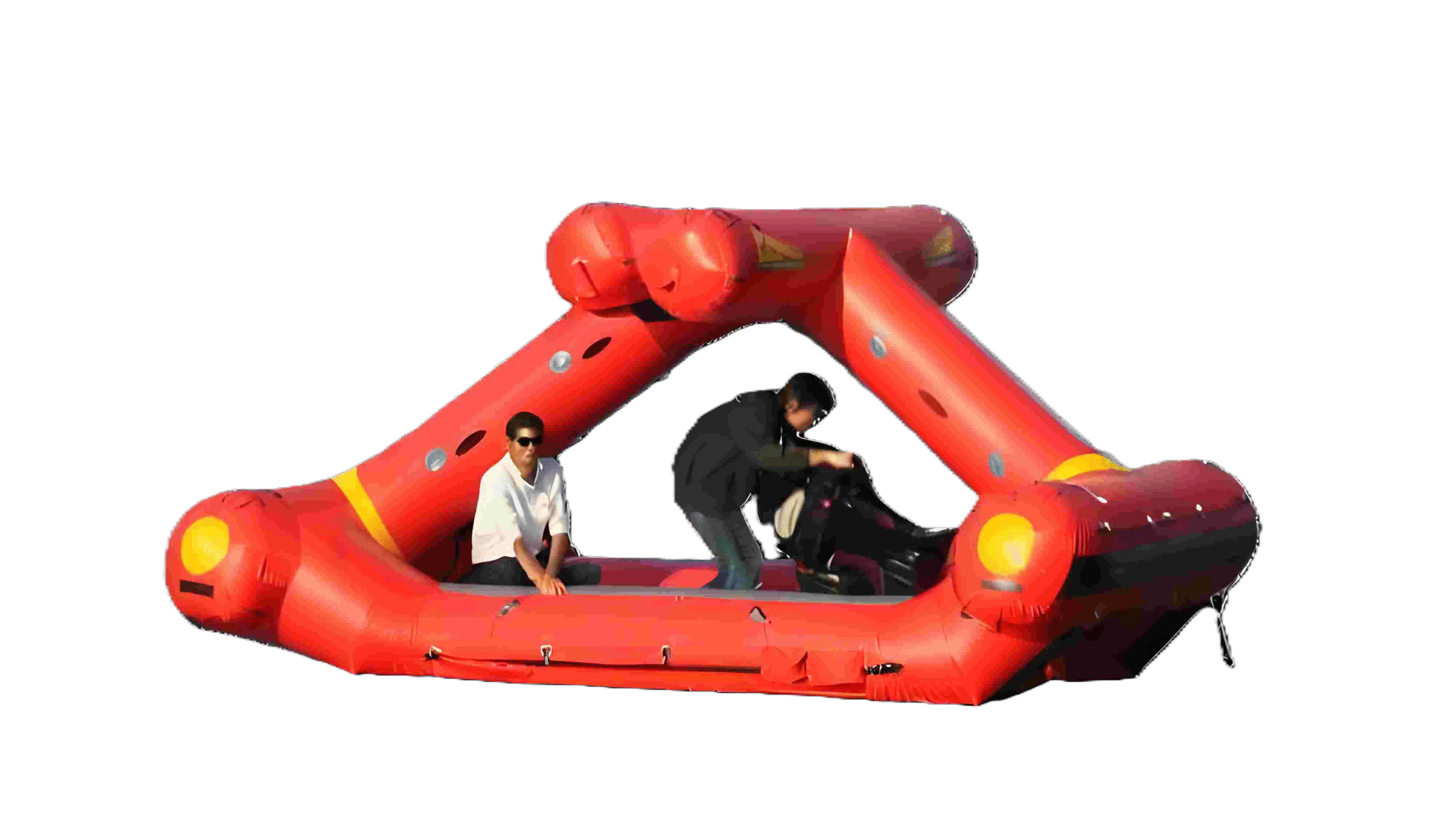Self-Righting Rescue Boat