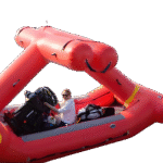 Self-Righting Rescue Boat
