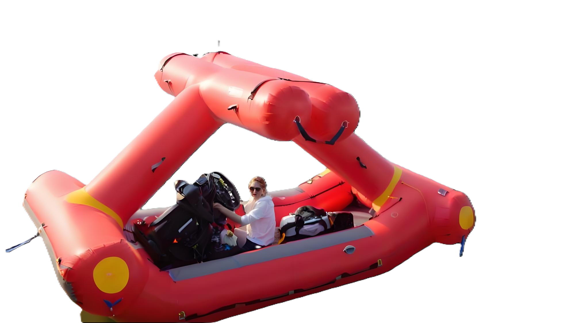 Self-Righting Rescue Boat